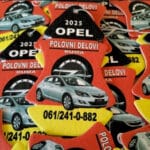 Reklamne jelkice opel ruma