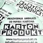 Reklamne jelkice za auto Karton produkt